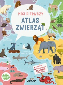 Moj pierwszy atlas zwierzat okladka max